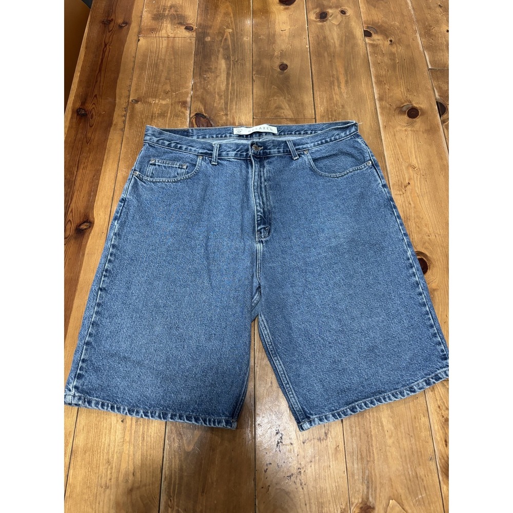 Arizona Jean Co. Men's Relaxed Fit Denim Shorts Blue Size 40